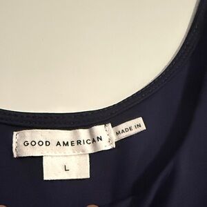 Good American Deep Blue Tank